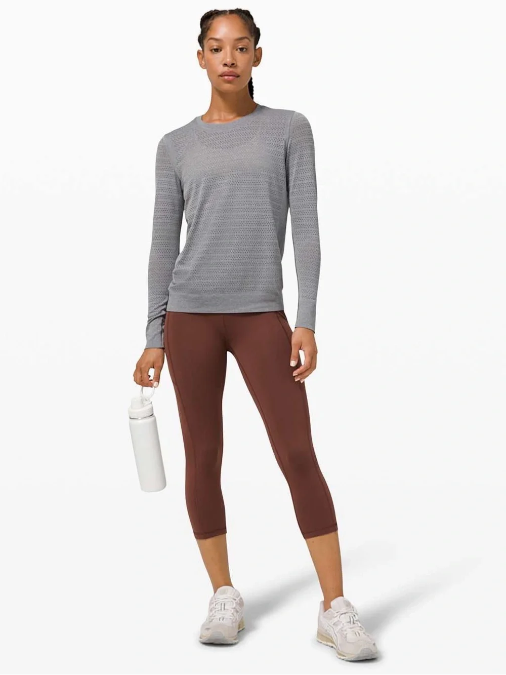Lululemon Swiftly Breathe Long Sleeve Squad - Size Medium
